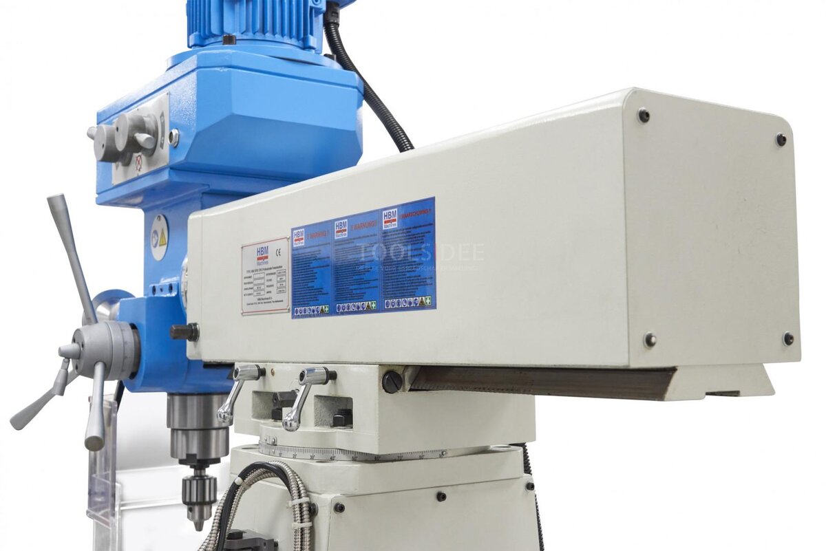 HBM BF 60 Profesjonell fresemaskin med 3 akse LCD Digital avlesningssystem HBM BF 60 Profesjonell fresemaskin med 3 akse LCD Digital avlesningssystem