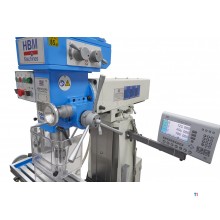 HBM BF 60 Profesjonell fresemaskin med 3 akse LCD Digital avlesningssystem HBM BF 60 Profesjonell fresemaskin med 3 akse LCD Digital avlesningssystem