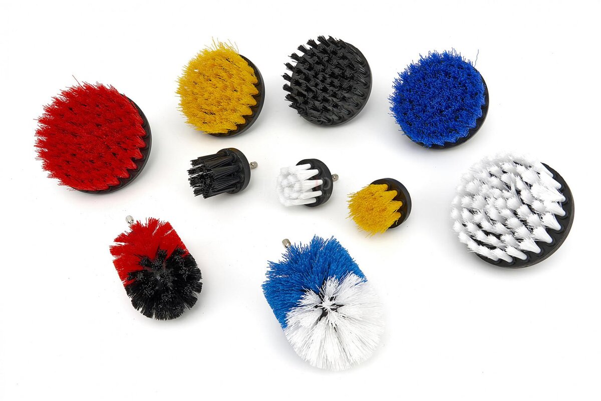 HBM 31 Delige Schoonmaakborstel, Schuur en Polijst Set Voor in de Boormachine