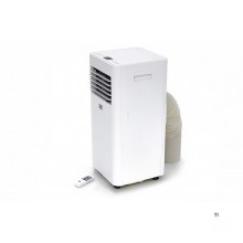 HBM kompakt mobil luftkonditionering 9.000 BTU/h, flyttbar, timer, fjärrkontroll, energiklass A, 30 m²
