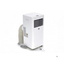 HBM kompakt mobil luftkonditionering 9.000 BTU/h, flyttbar, timer, fjärrkontroll, energiklass A, 30 m²