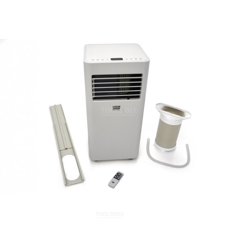 HBM Compact Mobile Air Conditioner - 2600 Watt - 30 m²