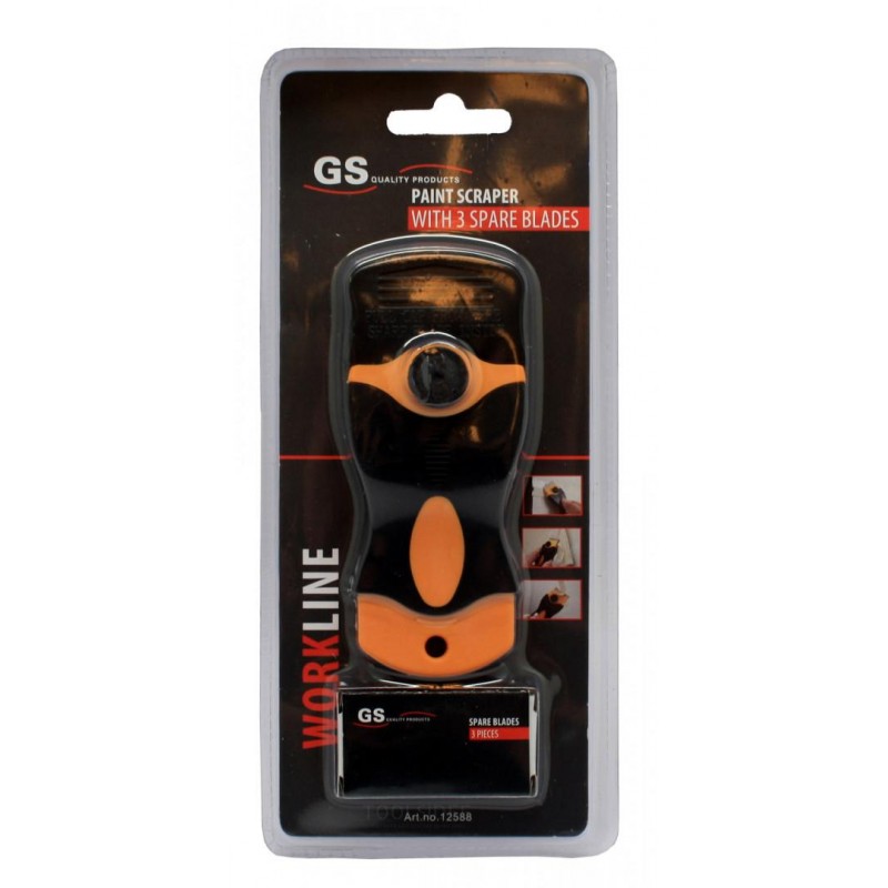 GS Quality Products Malingsskrape + 3 kniver