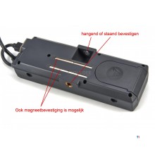 Dasqua IP67 1000 mm Digitales Lineal mit Displaygehäuse Spritzwassergeschützt