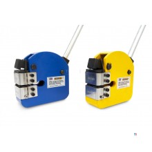 HBM 2-delt strekk- og knebøymaskiner med 63 mm ekstra dyp lossing