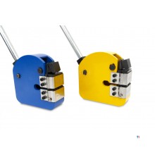 HBM 2-delt strekk- og knebøymaskiner med 63 mm ekstra dyp lossing