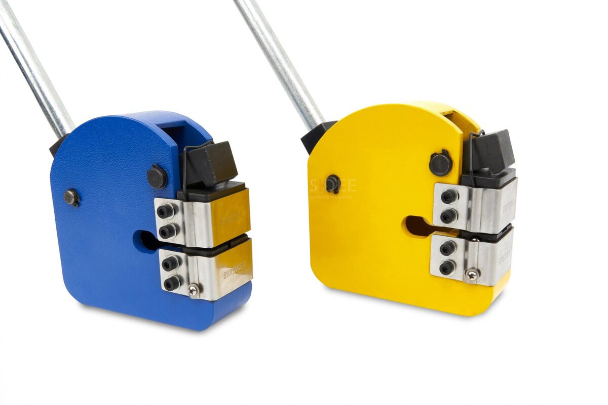 HBM 2-delt strekk- og knebøymaskiner med 63 mm ekstra dyp lossing