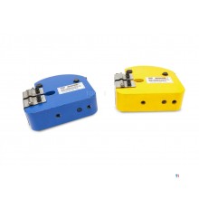 HBM 2-delt strekk- og knebøymaskiner med 63 mm ekstra dyp lossing