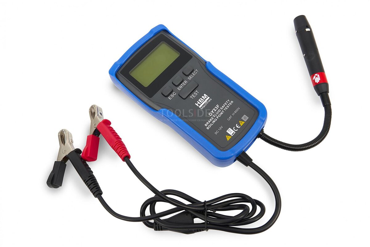 Digitales Bremsflüssigkeits- und Siedepunktmessgerät von HBM (für DOT 3, DOT 4, DOT 5, DOT 5.1 und Super DOT 4)