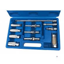HBM 11-delt tennplugguttakssett med 3/8 opptak