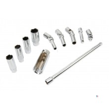 HBM 11-delt tennplugguttakssett med 3/8 opptak