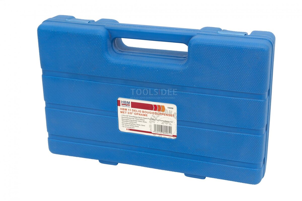 HBM 11-delt tennplugguttakssett med 3/8 opptak