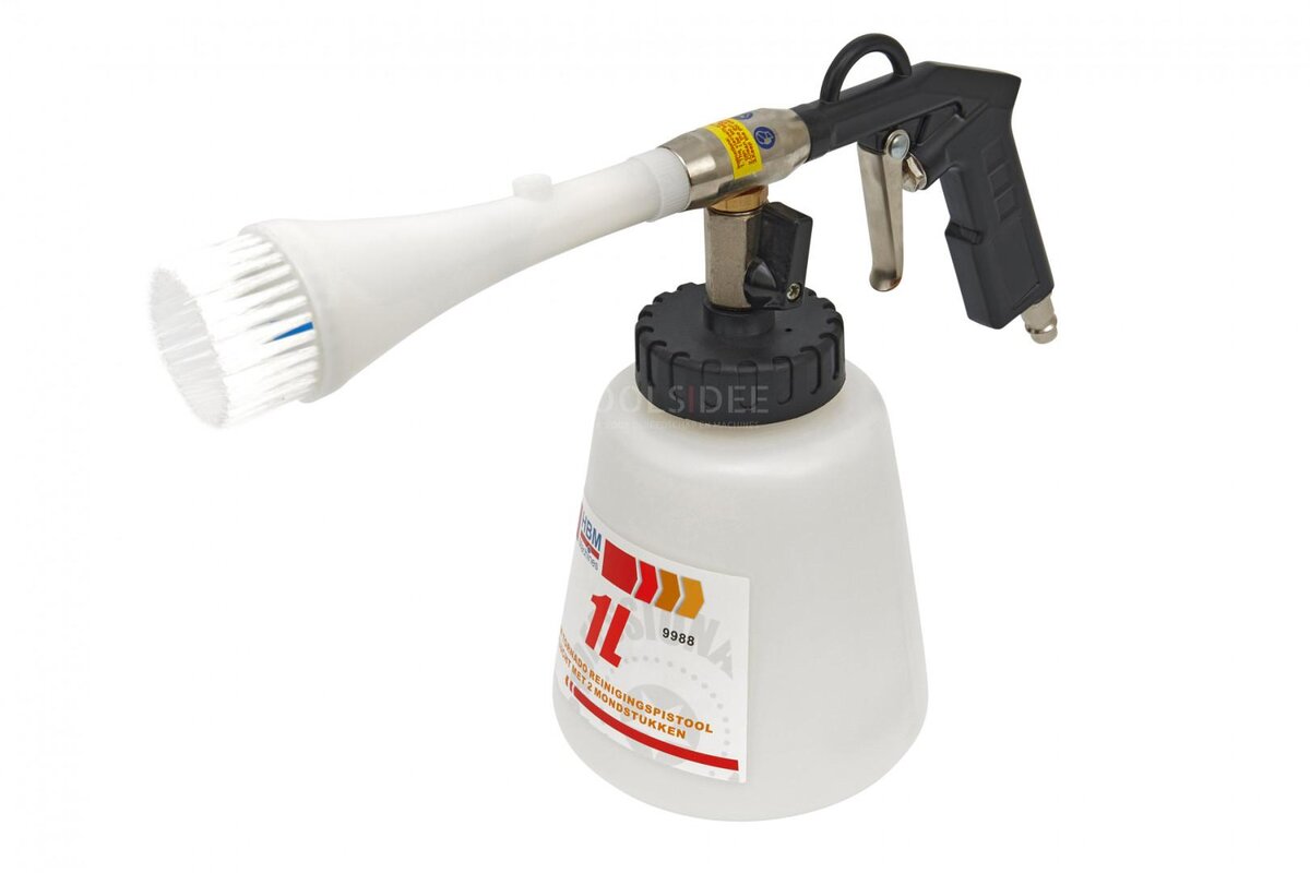 HBM Tornado Auto Reinigingspistool op lucht