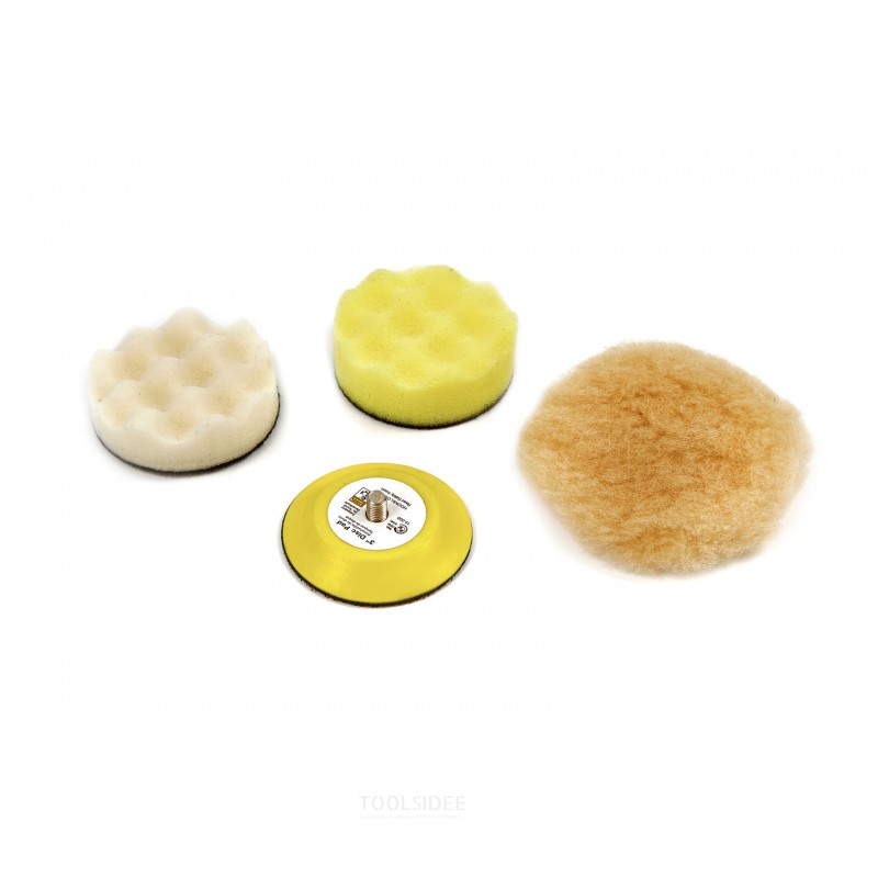 AOK 4-piece accessory set for AOK 6-piece mini polisher set