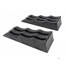 HBM 3000 kg. Ramper Hjulbalanseringssett for bil 610 x 210 x 120 mm.