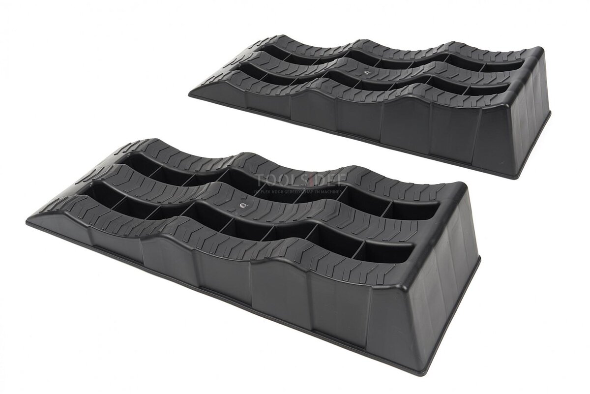 HBM 3000 kg. Ramper Hjulbalanseringssett for bil 610 x 210 x 120 mm.