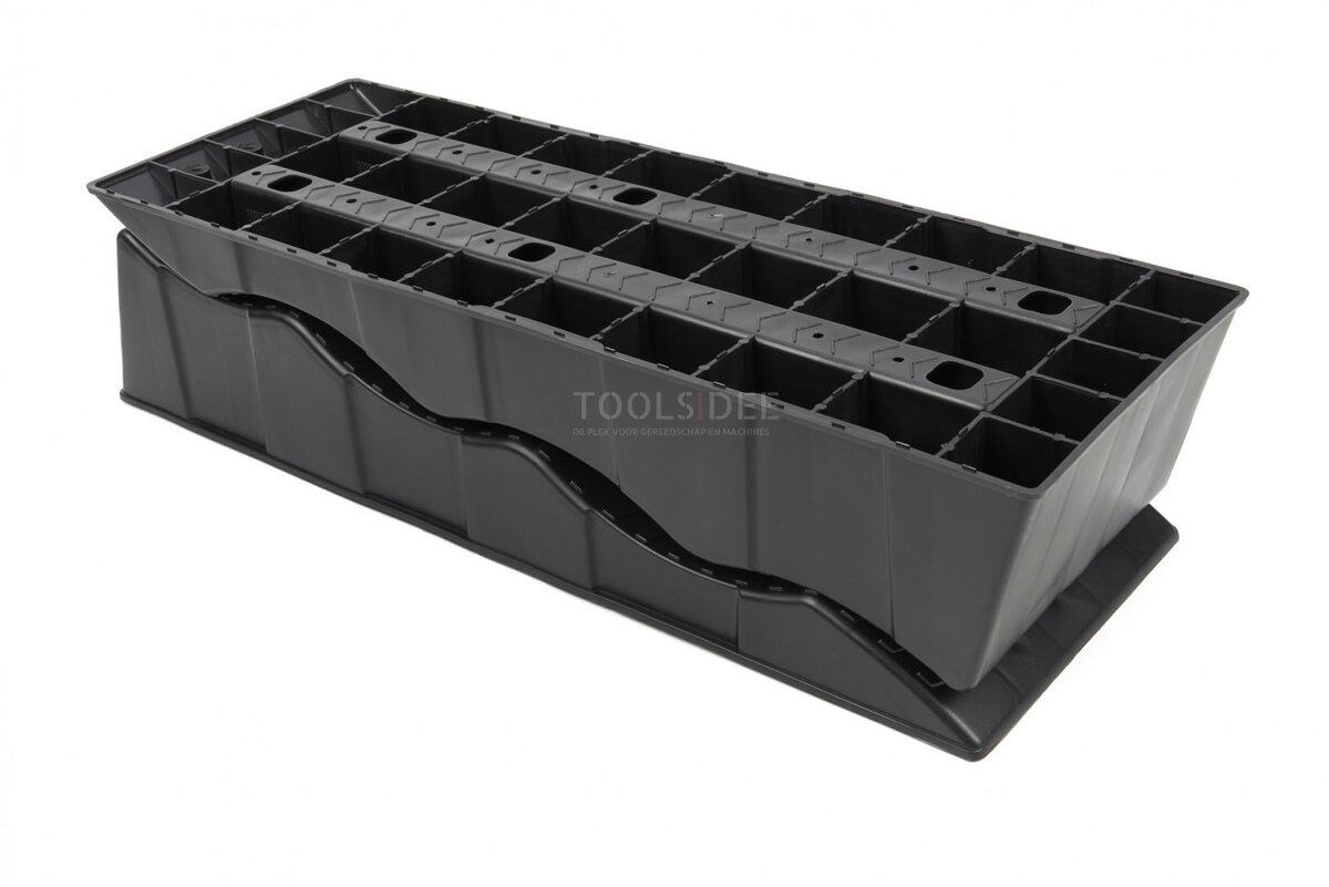 HBM 3000 kg. Ramper Hjulbalanseringssett for bil 610 x 210 x 120 mm.