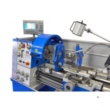 HBM 400 X 1000 Metal Lathe With 3 Axis LCD Digital Readout System HBM 400 X 1000 Metal Lathe With 3 Axis LCD Digital Readout System