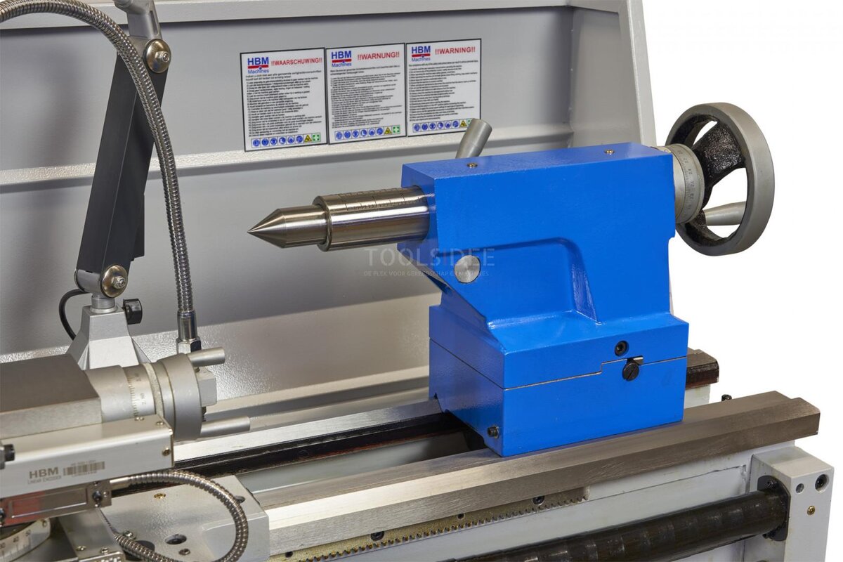 HBM 400 X 1000 Metal Lathe With 3 Axis LCD Digital Readout System HBM 400 X 1000 Metal Lathe With 3 Axis LCD Digital Readout System