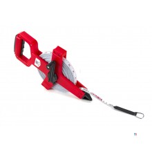HBM 50 mx 13 mm Glasfiber målebånd, målebånd, landmåler HBM 50 mx 13 mm Glasfiber målebånd, målebånd, landmåler