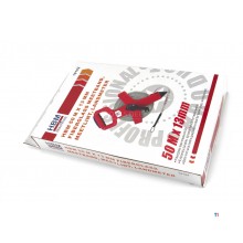 HBM 50 mx 13 mm Glasfiber målebånd, målebånd, landmåler HBM 50 mx 13 mm Glasfiber målebånd, målebånd, landmåler