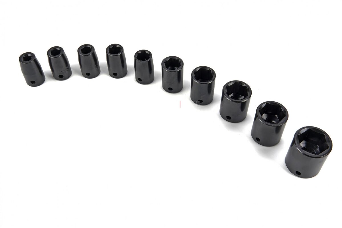 HBM 1/2 Professional Composite Impact Wrench Set 800NM