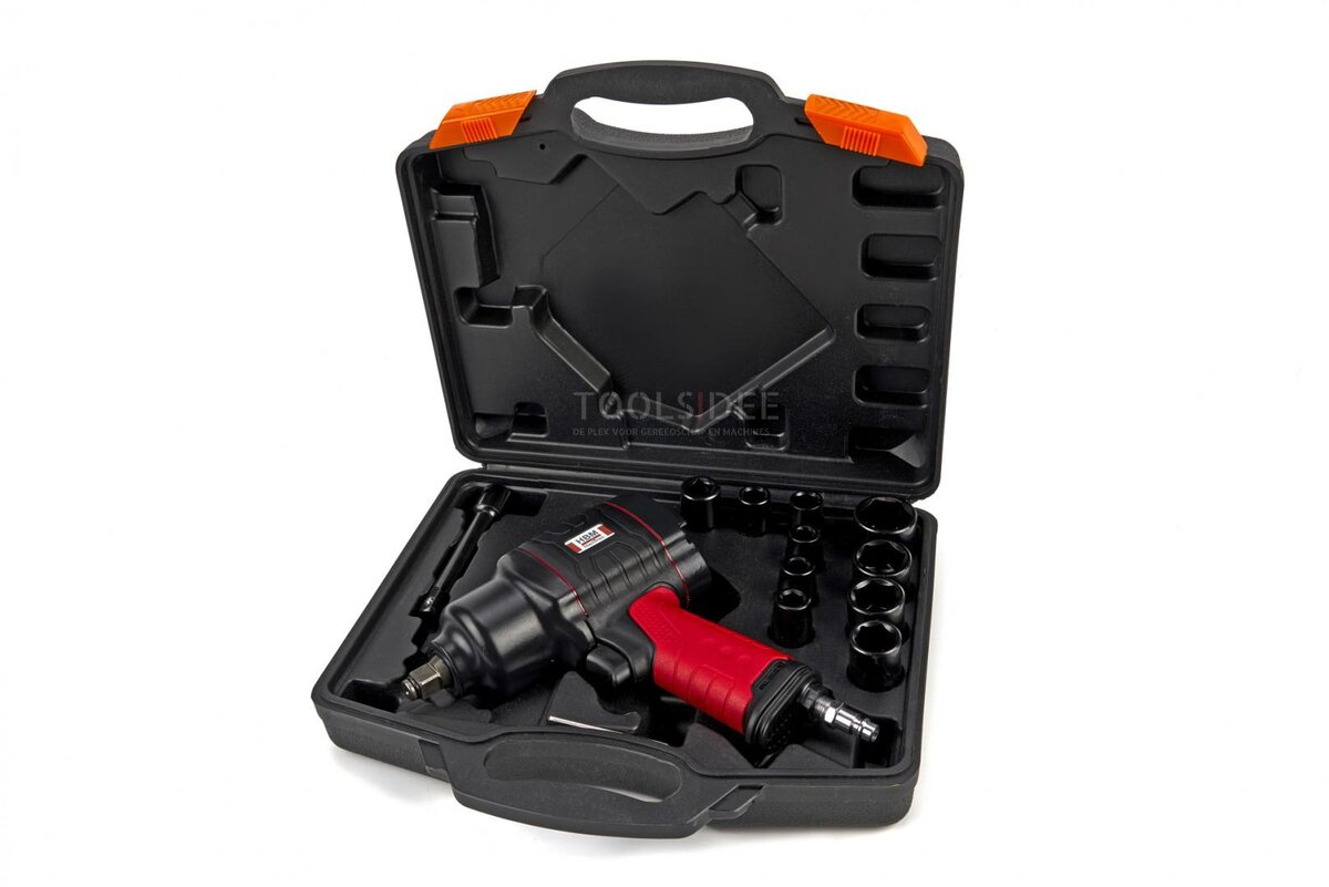 HBM 1/2 Professional Composite Impact Wrench Set 800NM