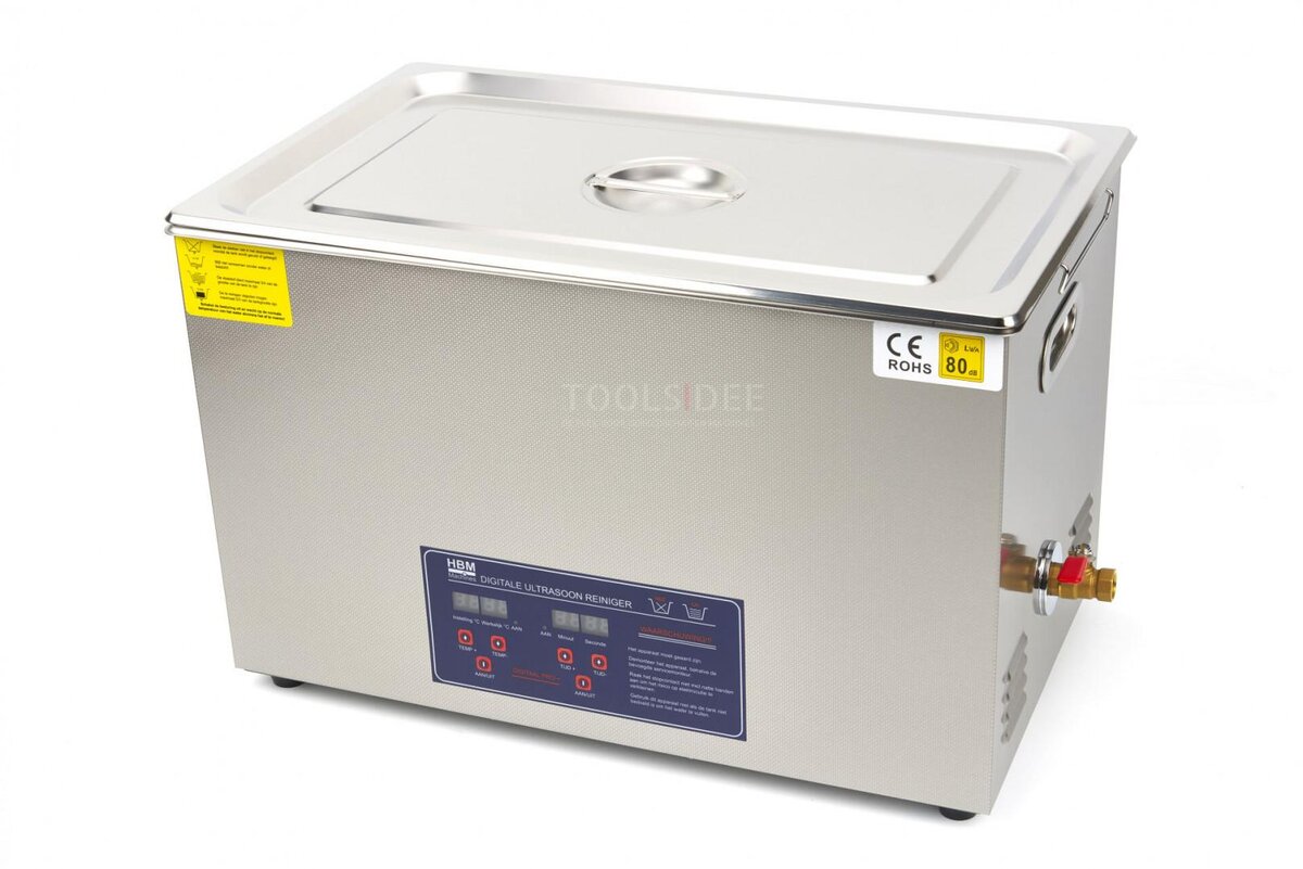 HBM 30 Liter Professional Ultrasonic Cleaner HBM 30 Liter Professional Ultrasonic Cleaner