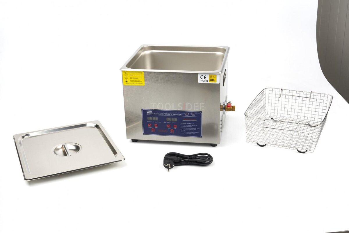 HBM 15 Liter Professional Ultrasonic Cleaner