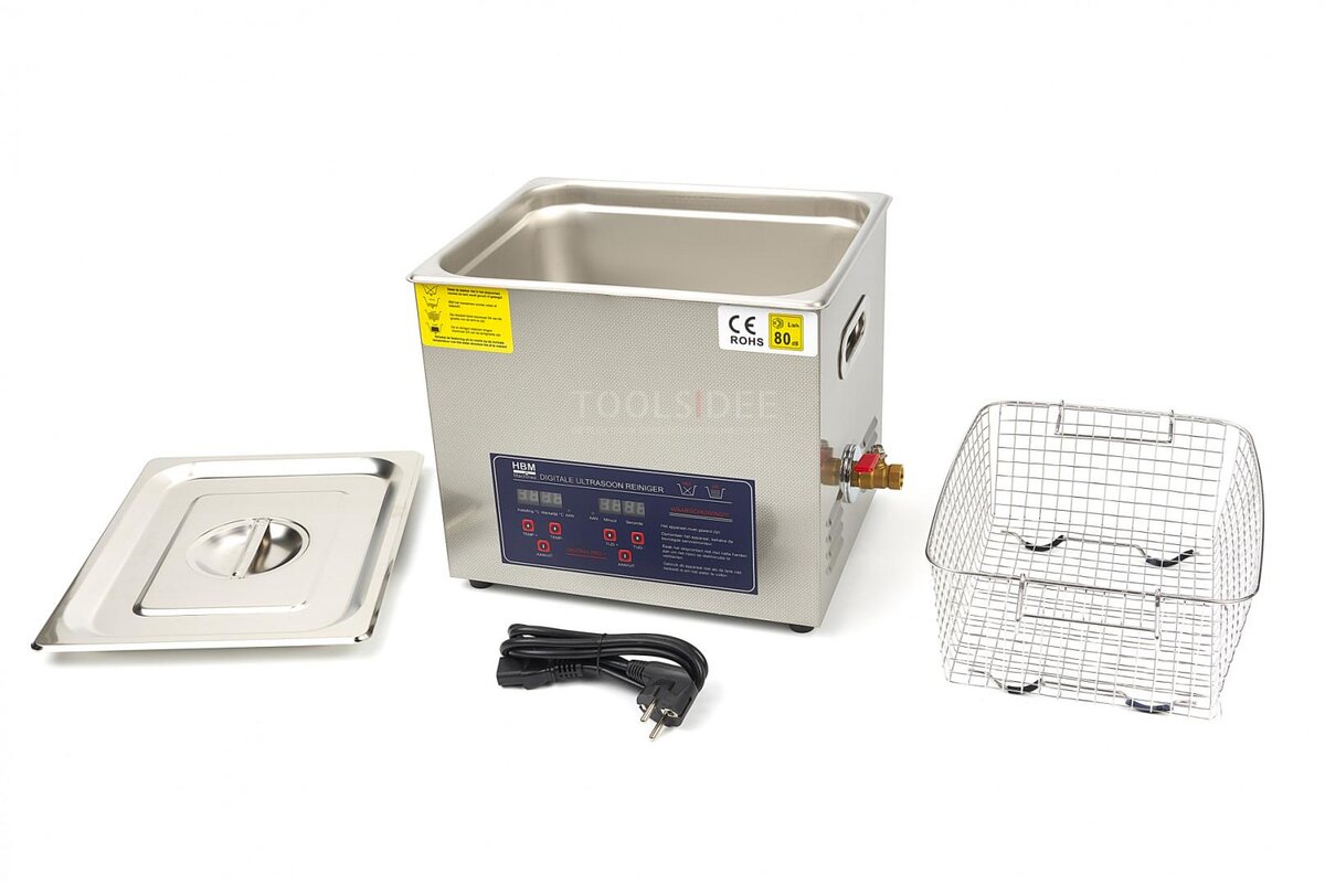 HBM 10 Liter Professional Ultrasonic Cleaner HBM 10 Liter Professional Ultrasonic Cleaner