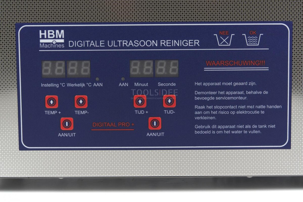 HBM 6.5 Liter Professional Ultrasonic Cleaner HBM 6.5 Liter Professional Ultrasonic Cleaner