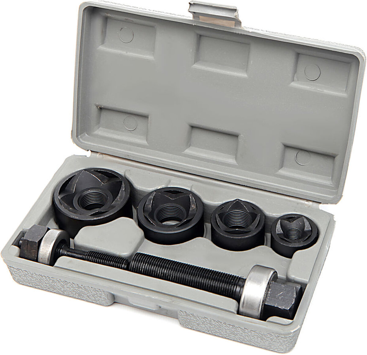 HBM 4-dels plate stempel / skrue sett