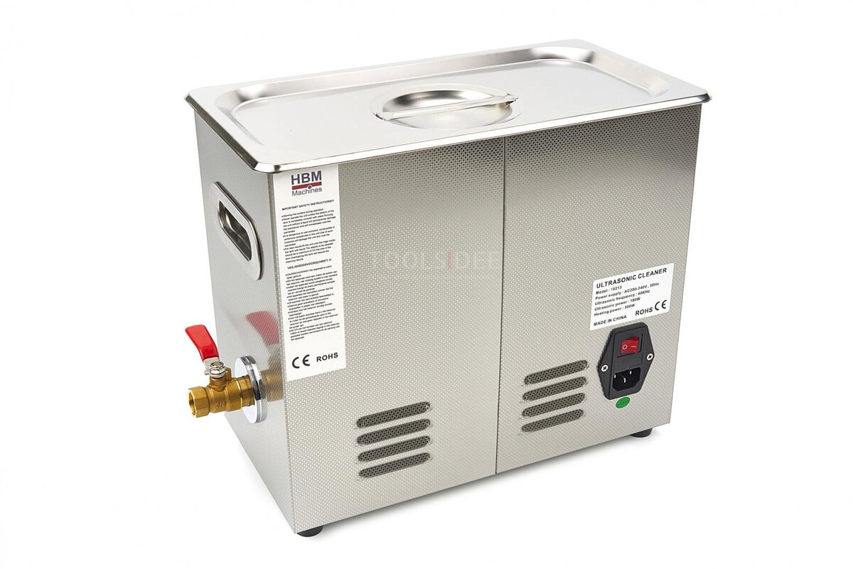 HBM 6.5 Liter Professional Ultrasonic Cleaner HBM 6.5 Liter Professional Ultrasonic Cleaner