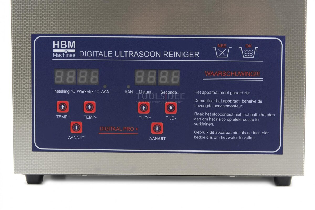 HBM 3.2 Liter Professional Ultrasonic Cleaner HBM 3.2 Liter Professional Ultrasonic Cleaner