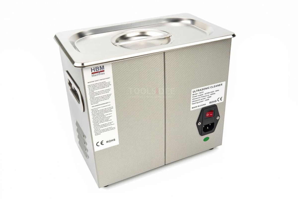 HBM 3.2 Liter Professional Ultrasonic Cleaner HBM 3.2 Liter Professional Ultrasonic Cleaner