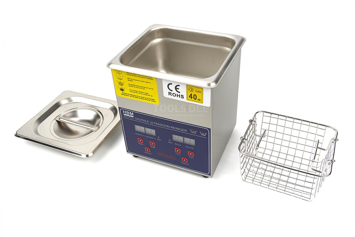 HBM 2 Liter Professional Ultrasonic Cleaner