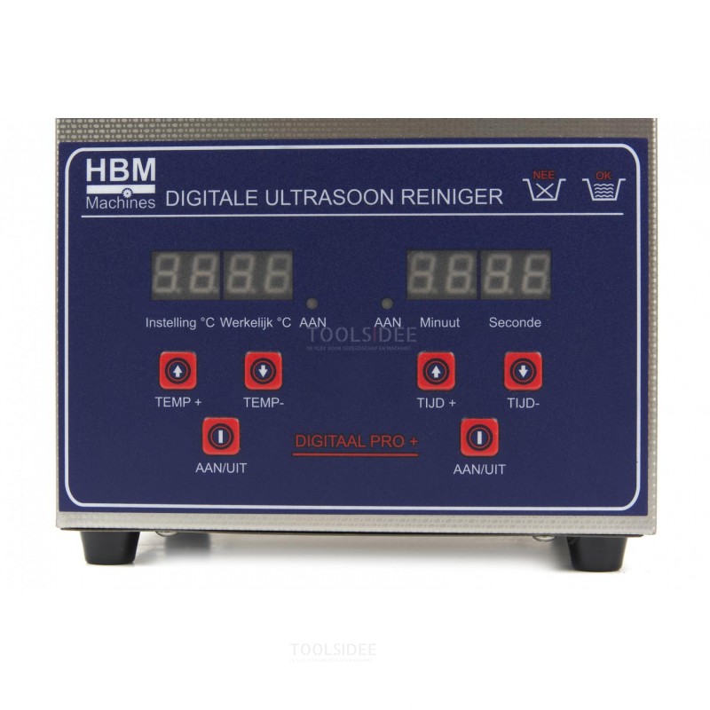 HBM 2 litran ammattimainen ultraäänipuhdistusaine