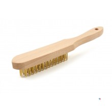 HBM messingtrådbørste 4 rader