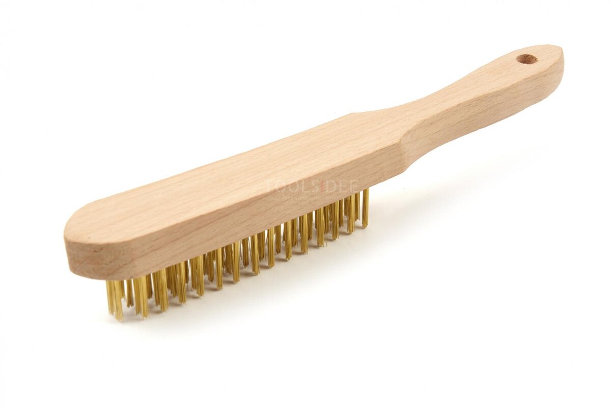 HBM messingtrådbørste 4 rader