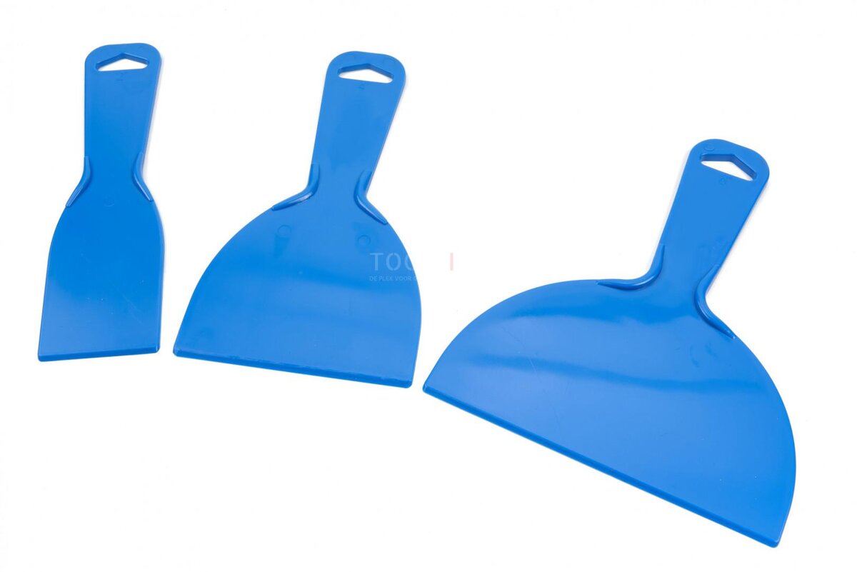 HBM 3-delt plastskrapesett