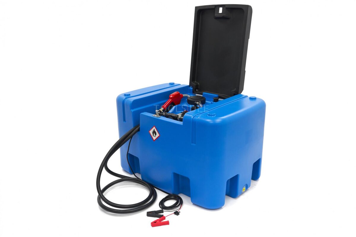 HBM 12 Volt 400 liters plastdieseltank