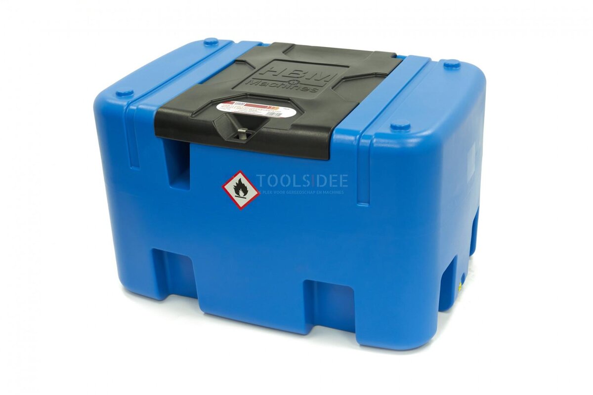 HBM 12 Volt 400 liters plastdieseltank