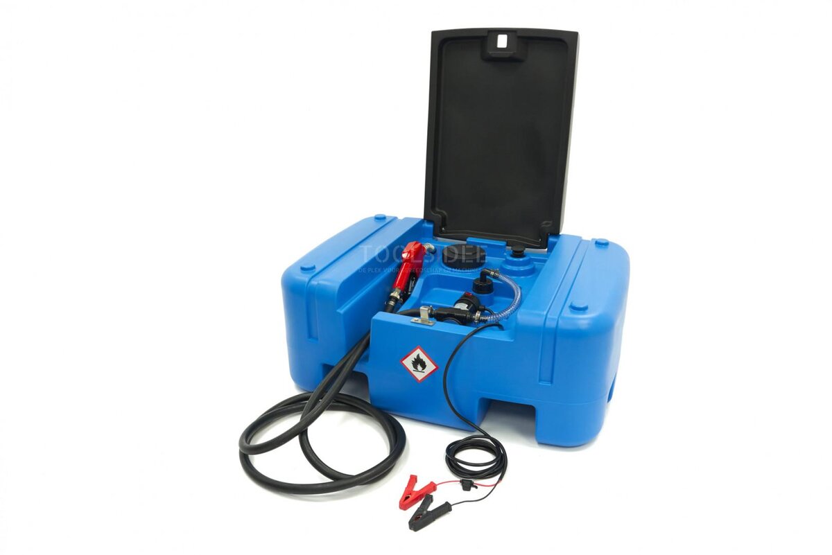 HBM 12 Volt 200 liters plastisk dieseltank