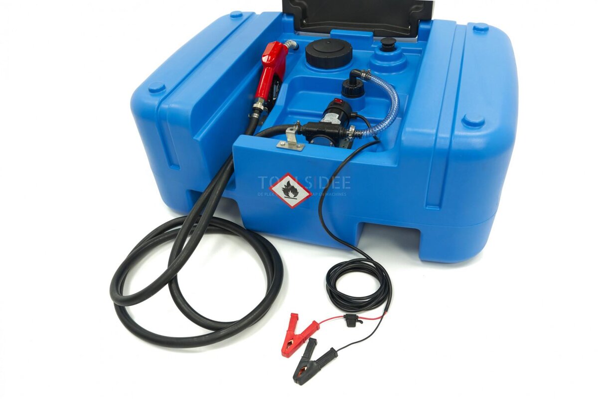 HBM 12 Volt 200 liters plastisk dieseltank