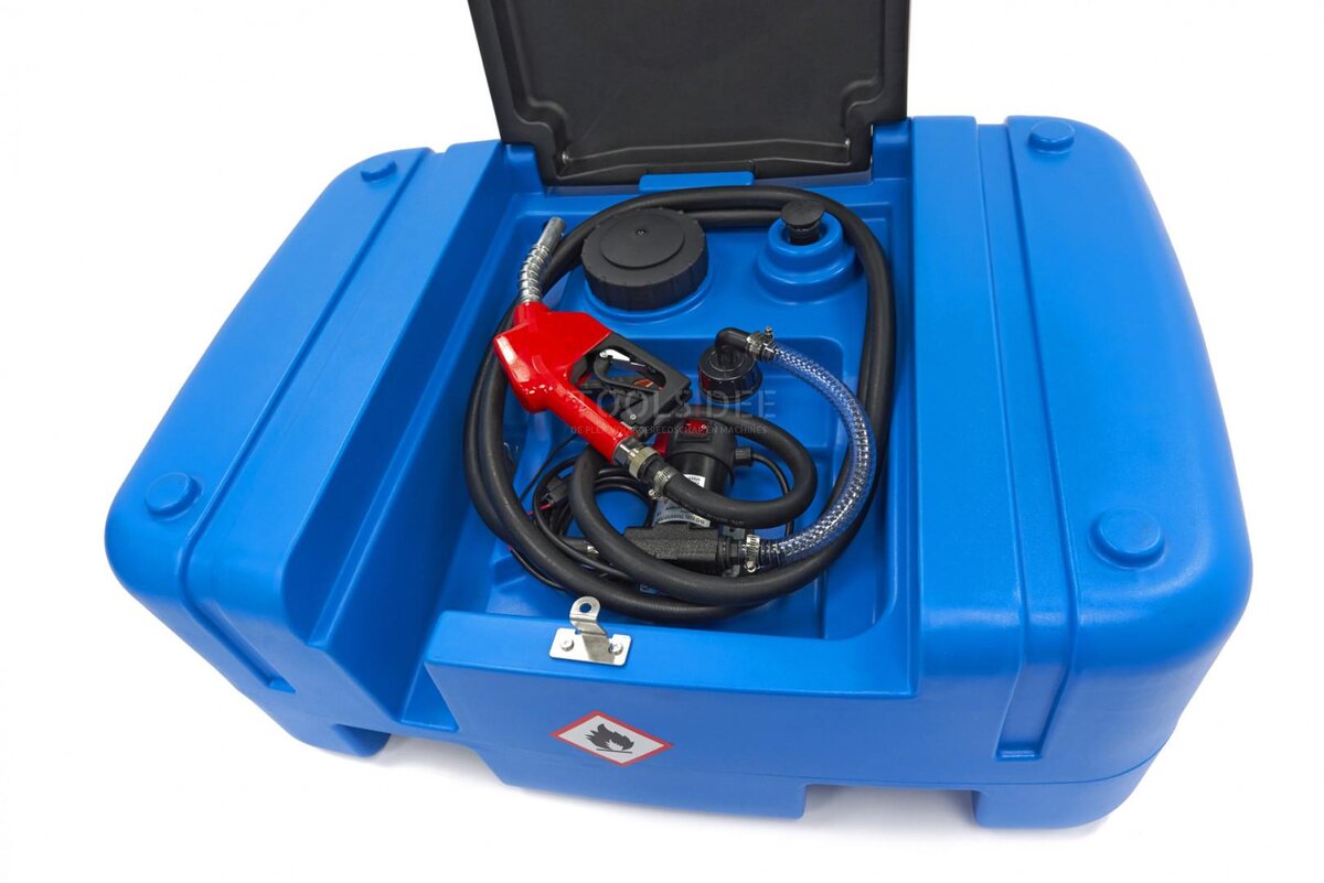 HBM 12 Volt 200 liters plastisk dieseltank