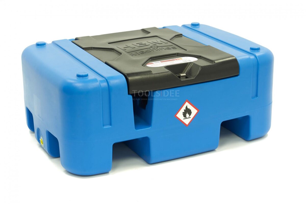 HBM 12 Volt 200 liters plastisk dieseltank