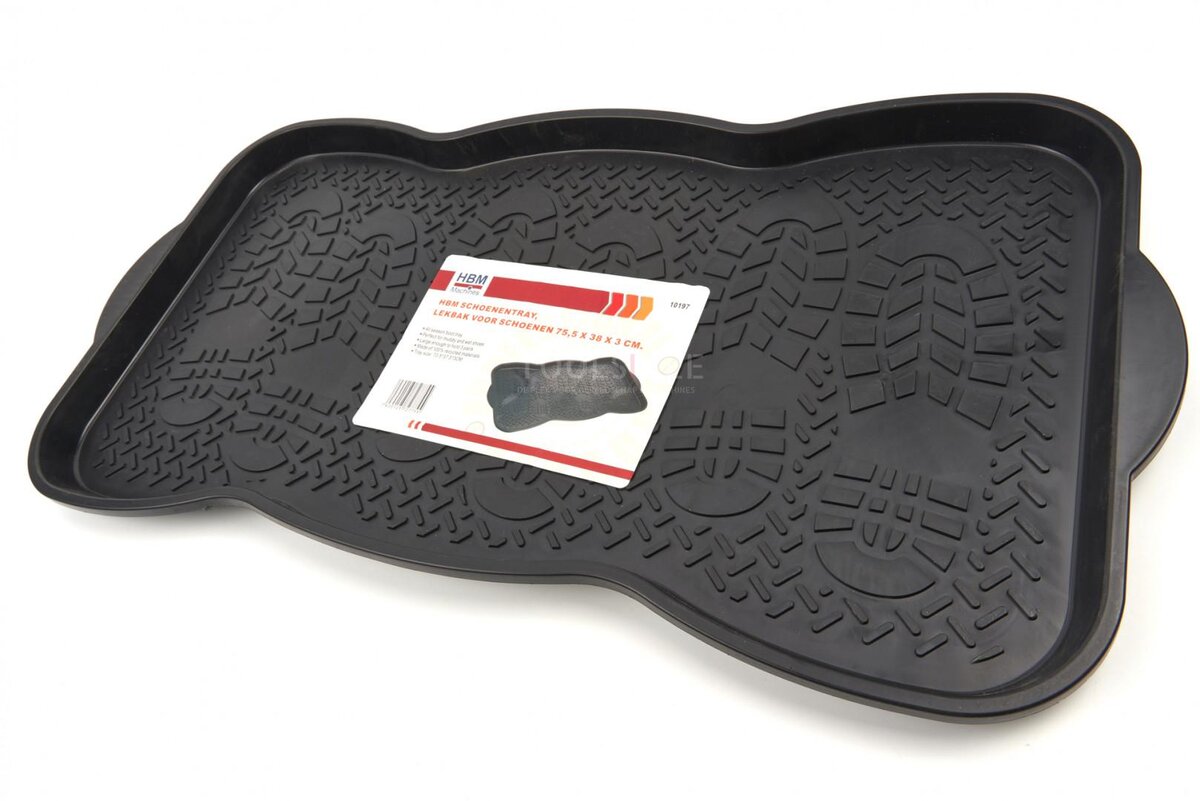 HBM Schuhtablett, Abtropfschale für Schuhe 75,5 x 38 x 3 cm HBM Schuhtablett, Abtropfschale für Schuhe 75,5 x 38 x 3 cm
