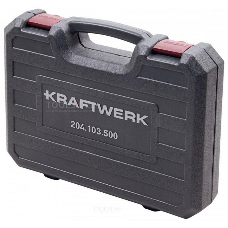 Caja de herramientas profesional Kraftwerk de 96 piezas