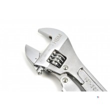 HBM 250 mm Professioneller, verstellbarer Schraubenschlüssel mit Feststellfunktion