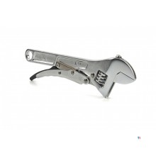 HBM 250 mm Professioneller, verstellbarer Schraubenschlüssel mit Feststellfunktion